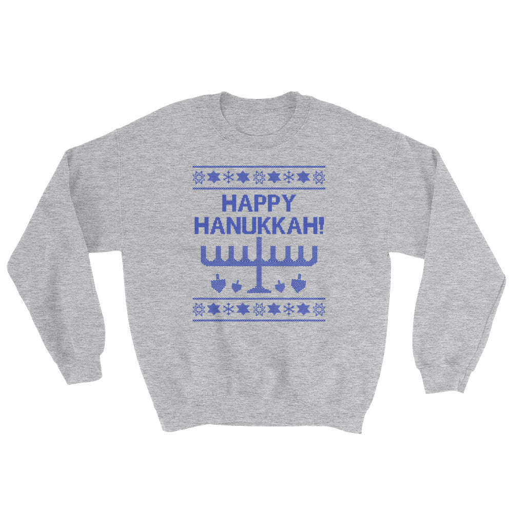 Happy Hanukkah Ugly Christmas Sweater Sweatshirt