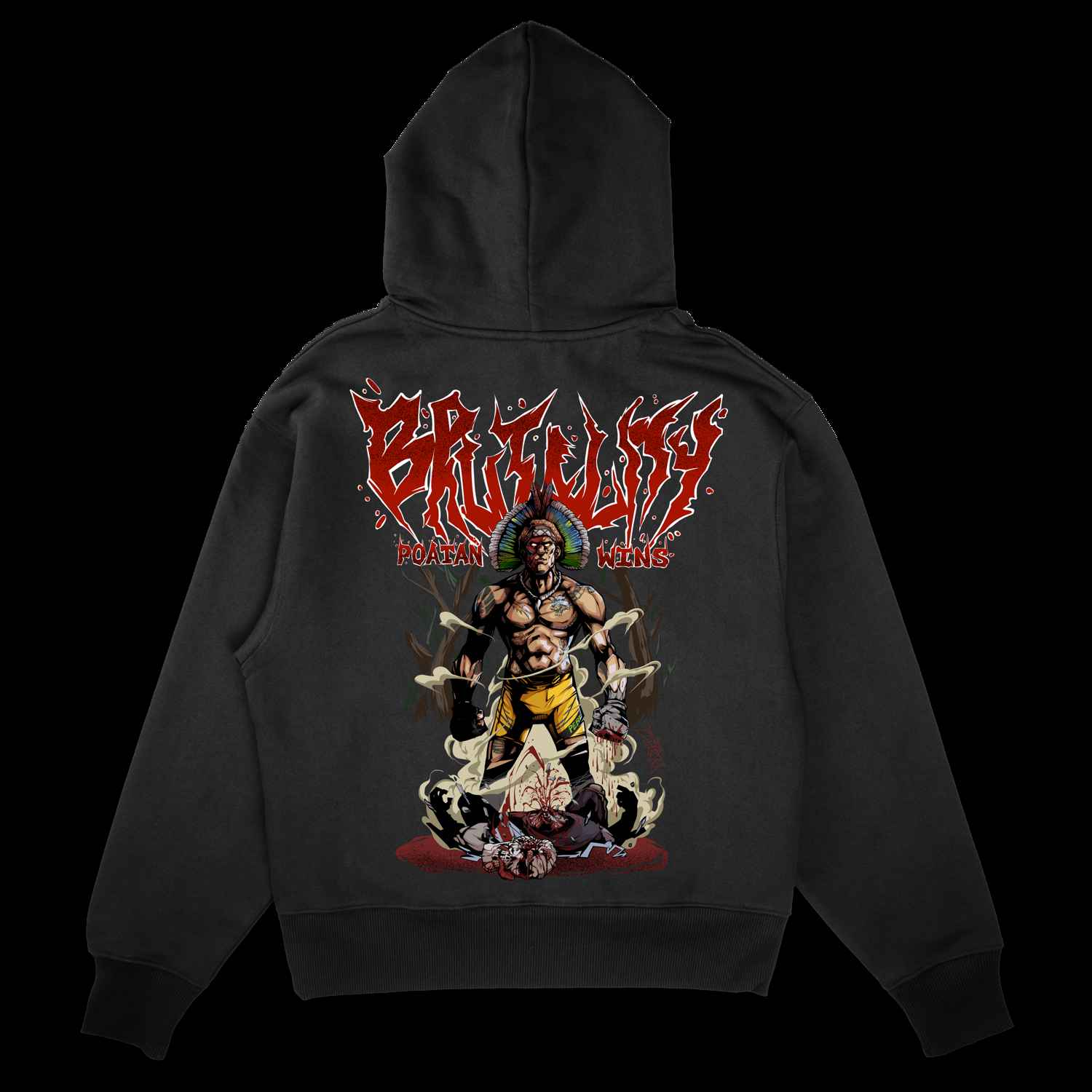 Brutality Hoodie - Alex Pereira x Full Violence Official Merchandise
