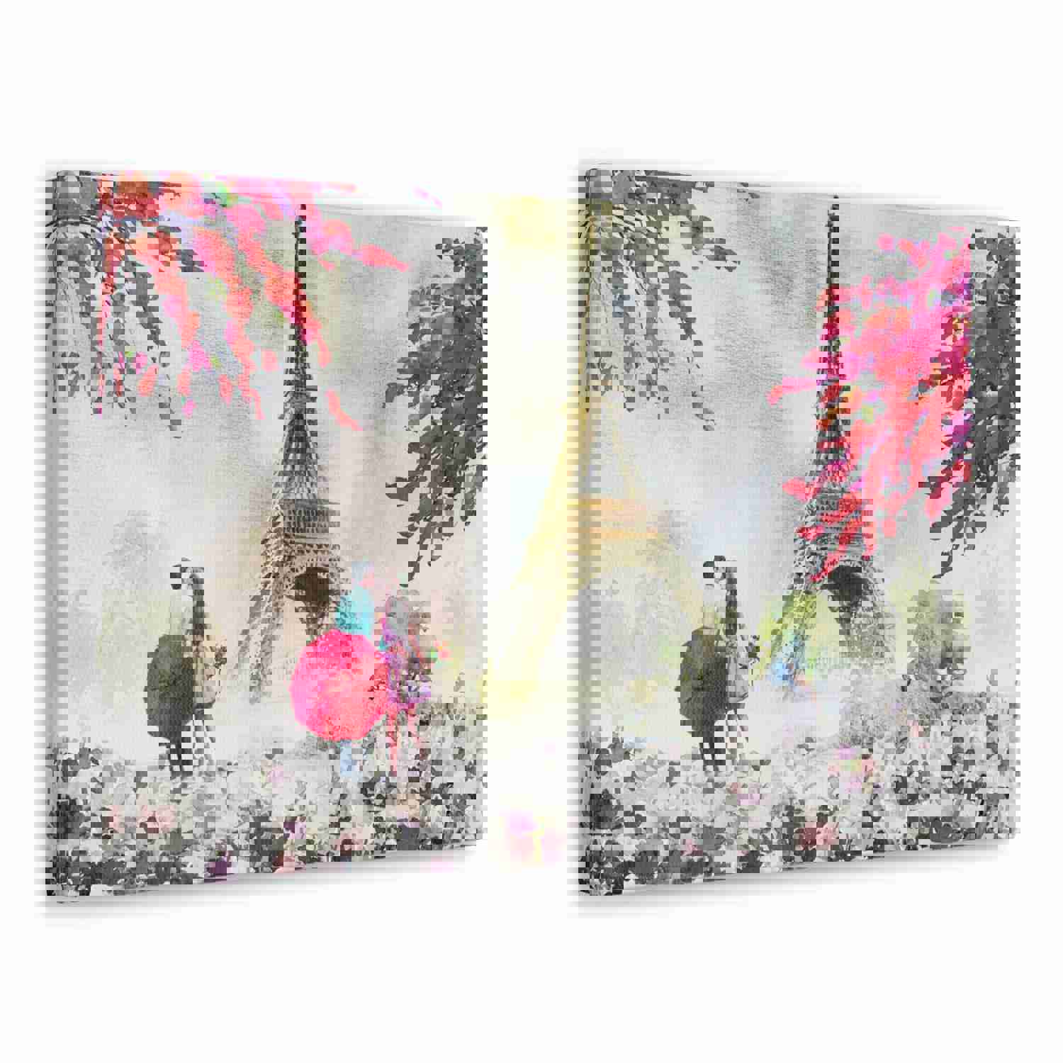 Paris European City Landscape France Canvas Artwork