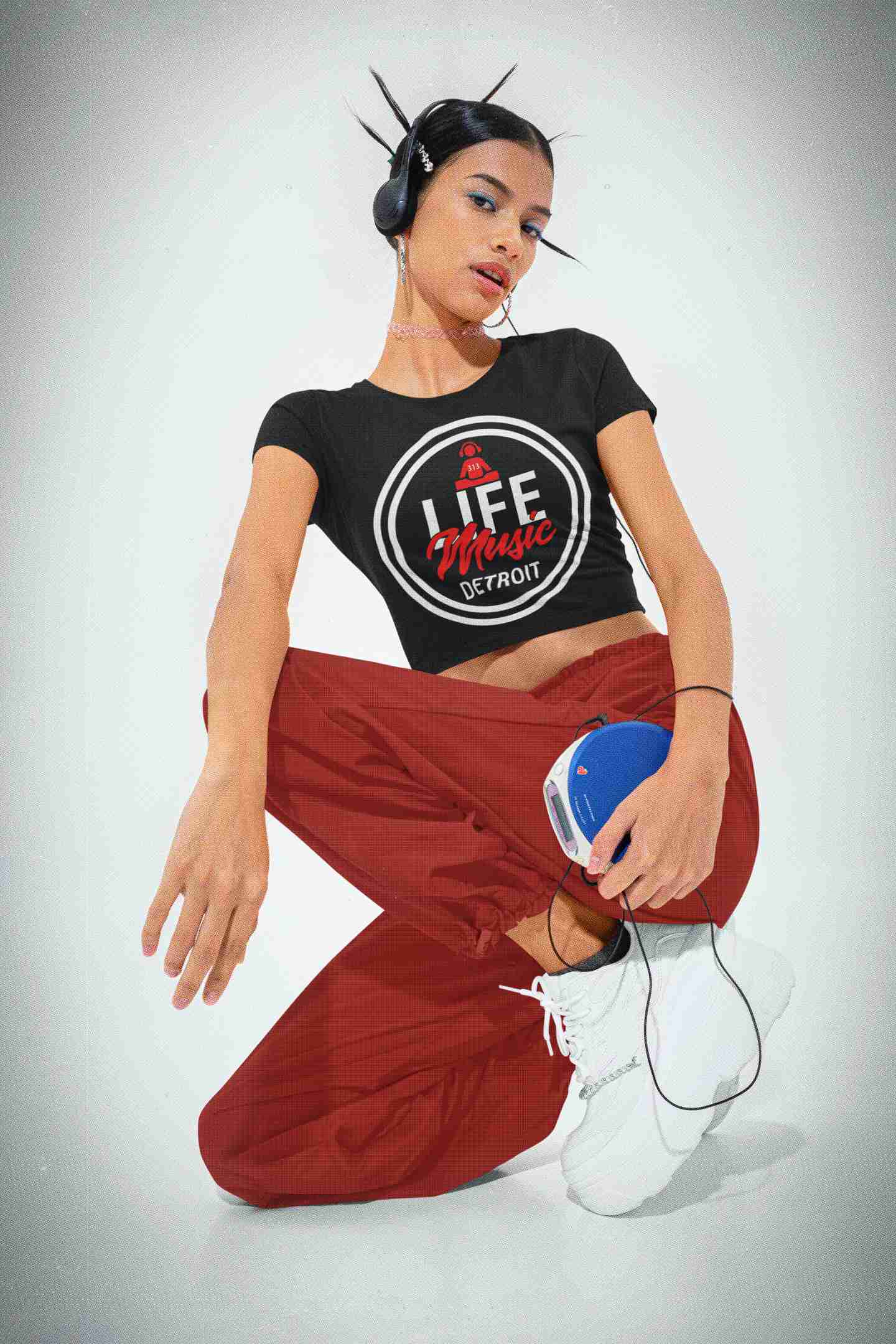 Life Music Logo Tee - Customizable Design