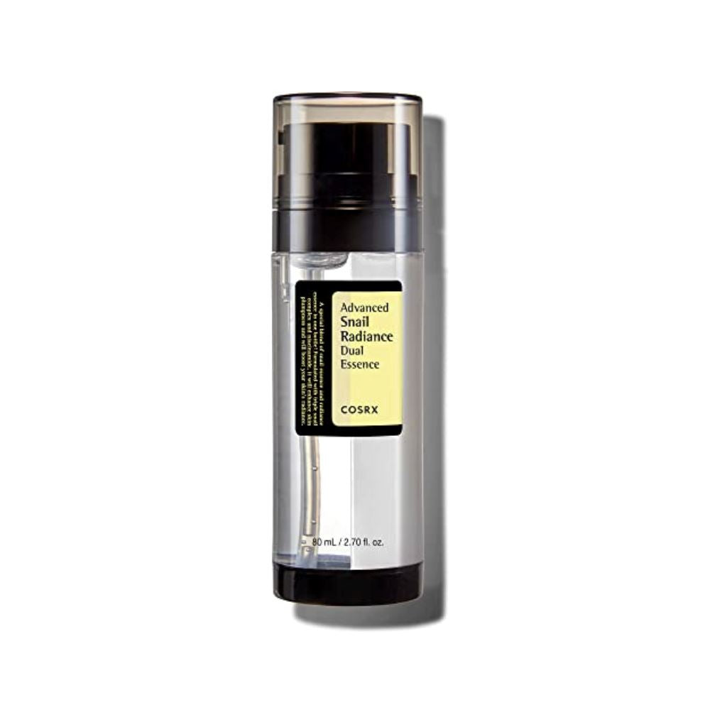 COSRX Niacinamide 5% + Snail Mucin 74% Dual Essence - Anti Aging Face Serum for Dull Skin
