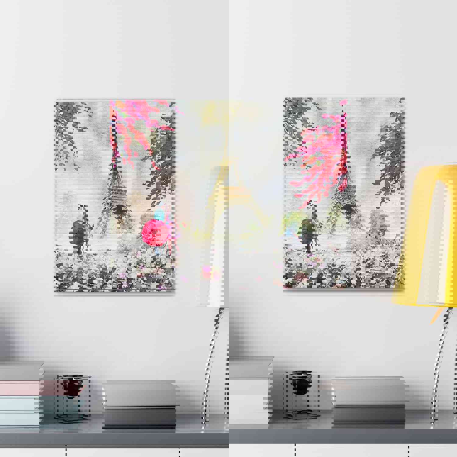 Paris European City Landscape France Canvas Artwork