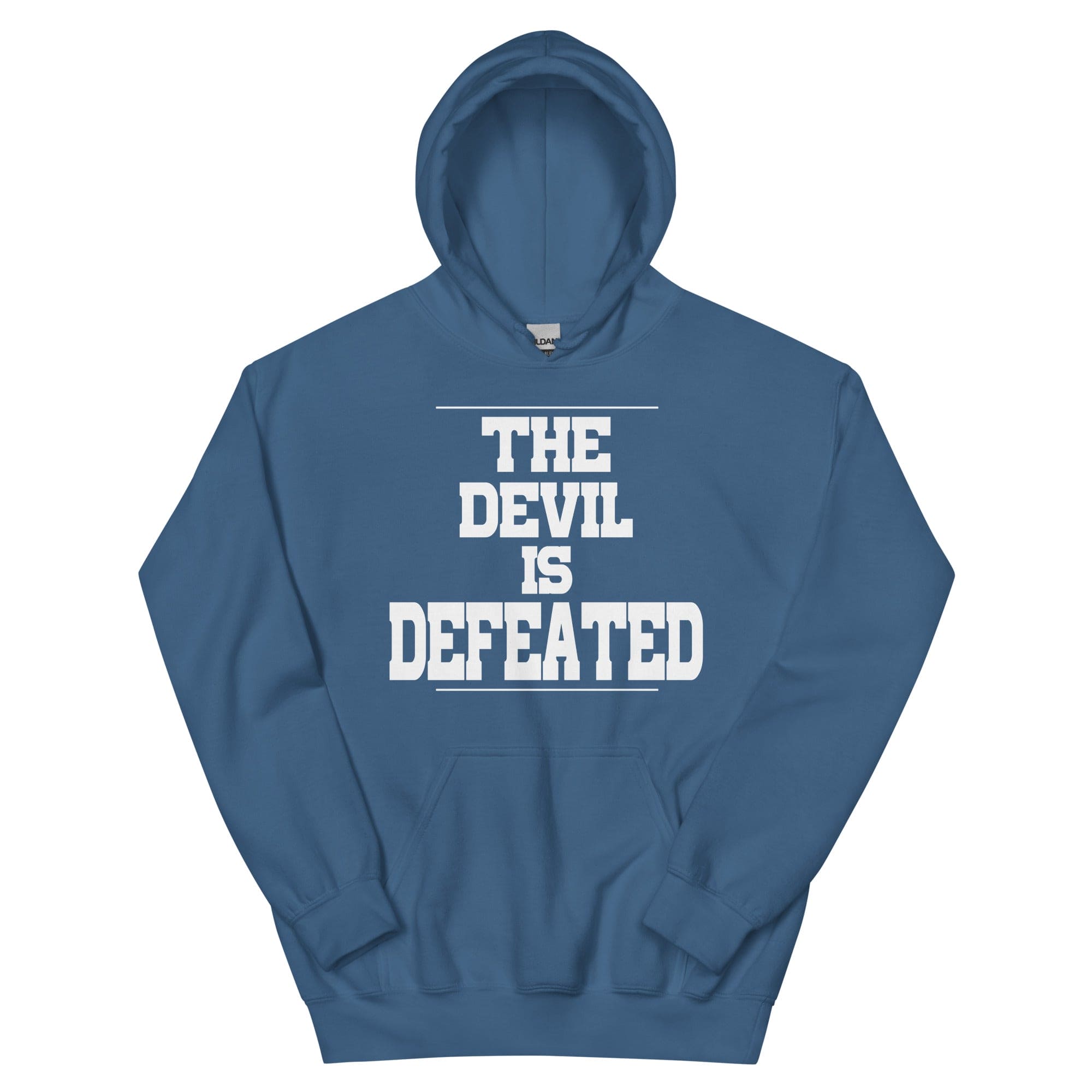 F&H Christian The Devil Is Defeated Hoodie - Soft & Stylish