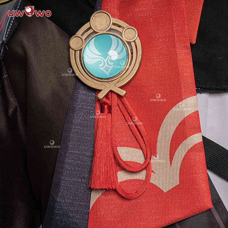 UWOWO Genshin Impact Kazuha Kaedehara Cosplay Costume - Inazuma Anemo Male Game Halloween Outfit