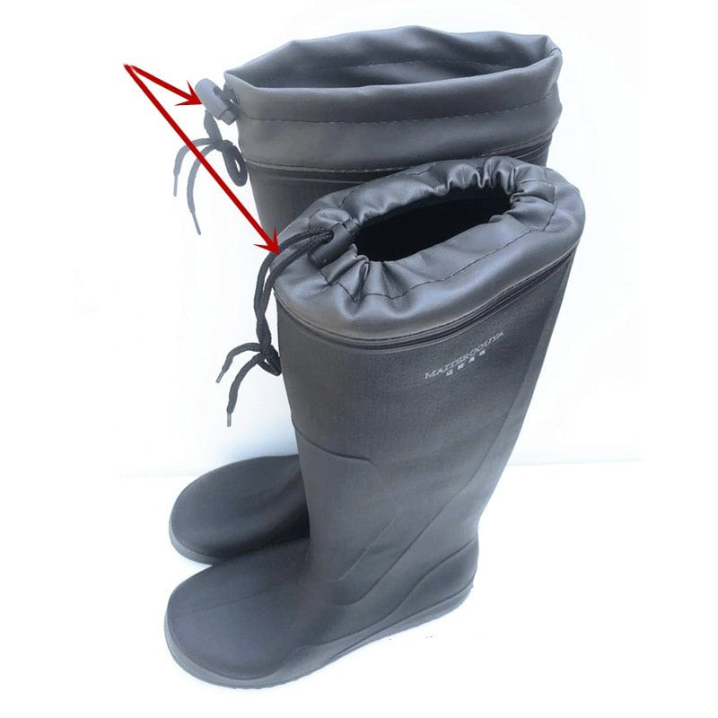 Outdoor Soft Ultra Light High-Tube Rain Boots for Men and Women
