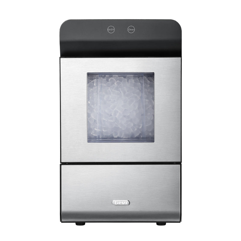 Gevi Household Countertop Nugget Ice Maker With Viewing Window