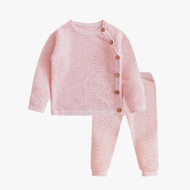 Baby Unisex Clothes Sets - Spring Newborn Cotton Outfits with Pant