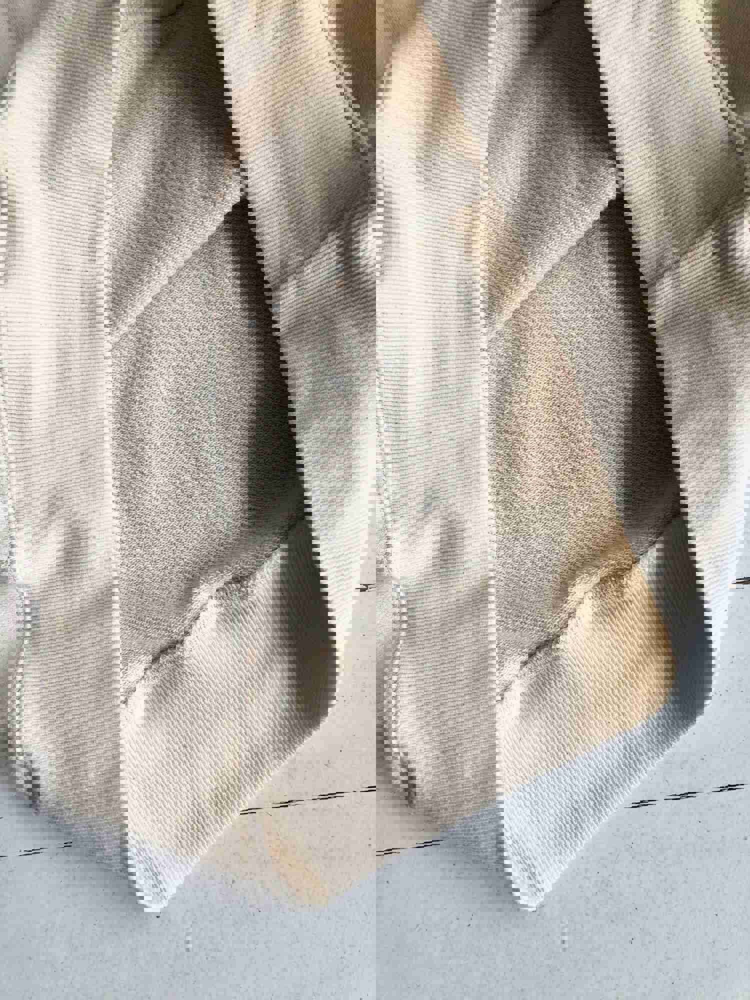 Japanese Cotton Hoodie - Soft Off-White Sweatshirt