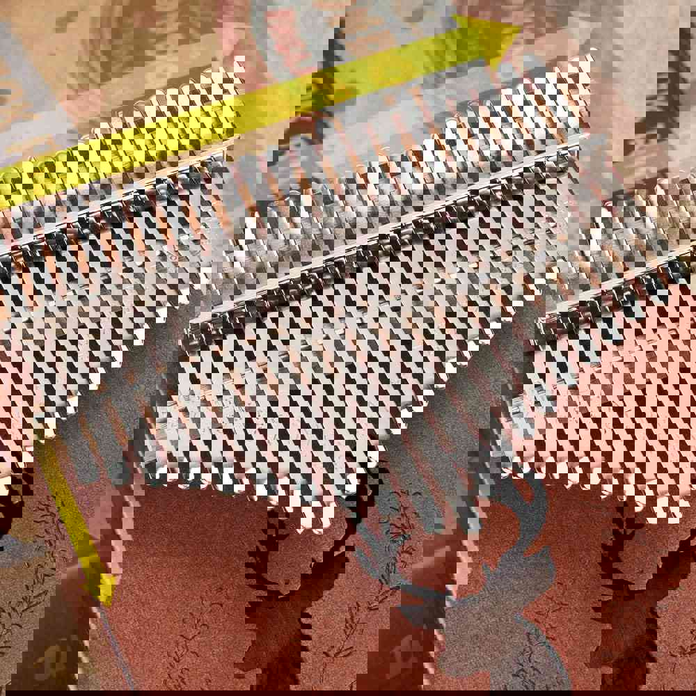 Dripex 17 Keys Kalimba Thumb Piano with Instruction Book and Tuning Hammer, Perfect for Beginners and Music Lovers