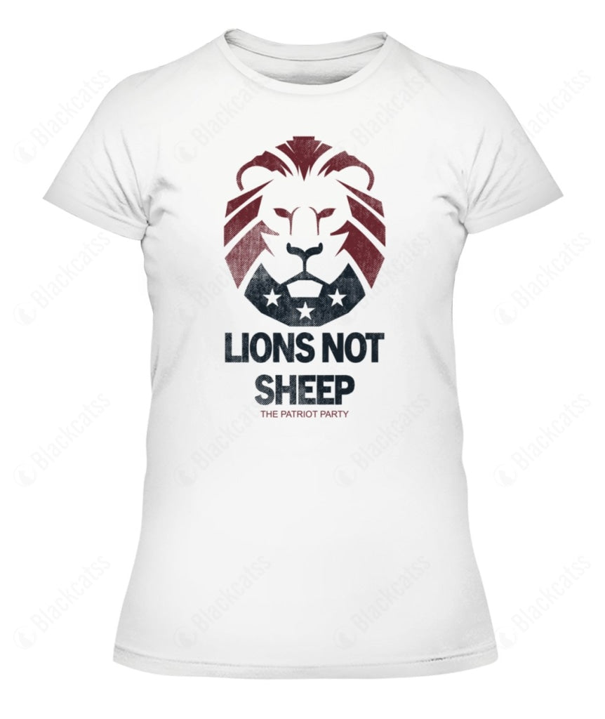 Lions Not Sheep Graphic Apparel - Unisex Classic Fit Cotton T-Shirt