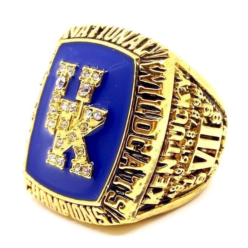 Kentucky Wildcats College Basketball Championship Ring (1998) - Standard Series