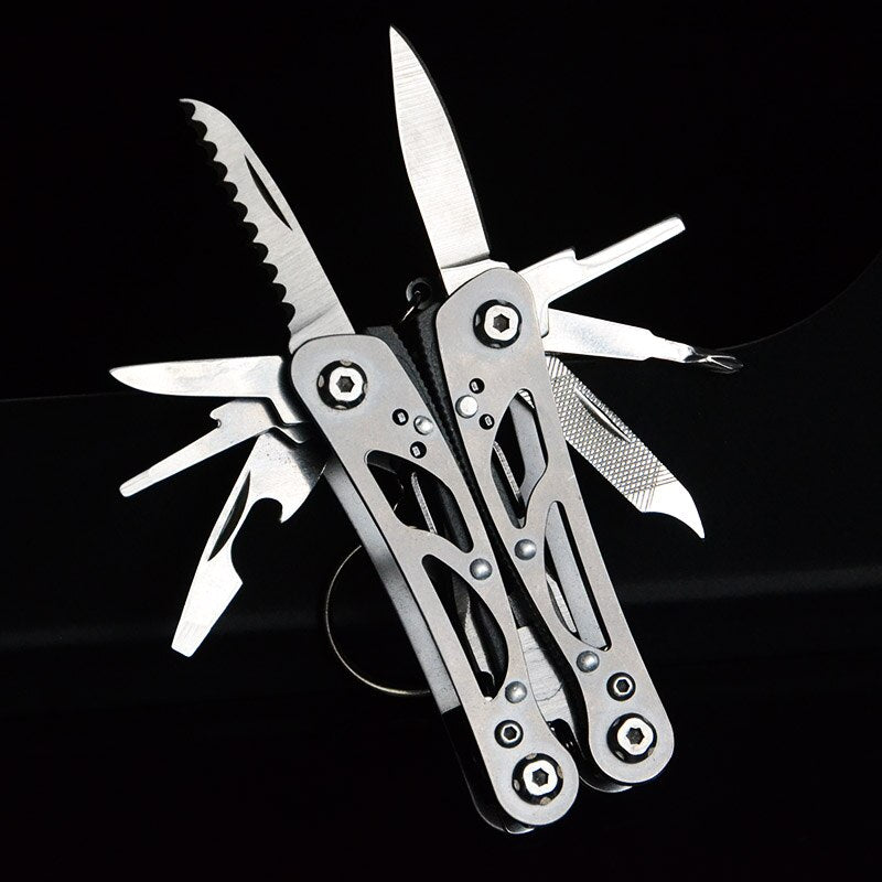 Multifunctional Outdoor Camping Survival Tactical Pliers with 12-in-1 Tools