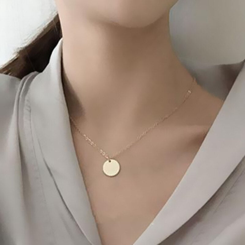2021 Kpop Pearl Choker Necklace - Double Layer Chain Pendant for Women