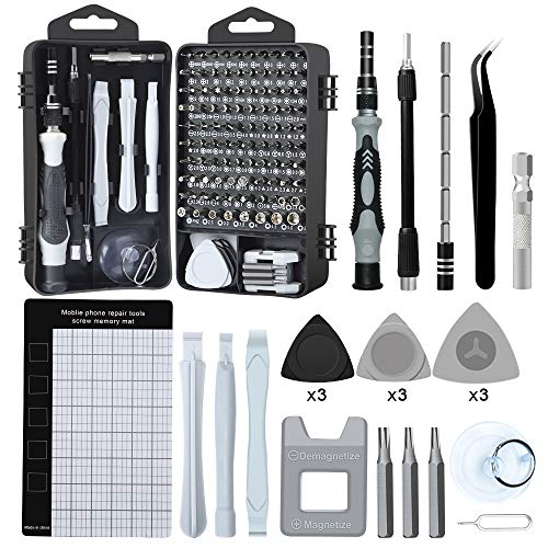 Precision Screwdriver Set Magnetic - Mini 124 in1 Professional Screwdriver Tools Set for Electronics Repair