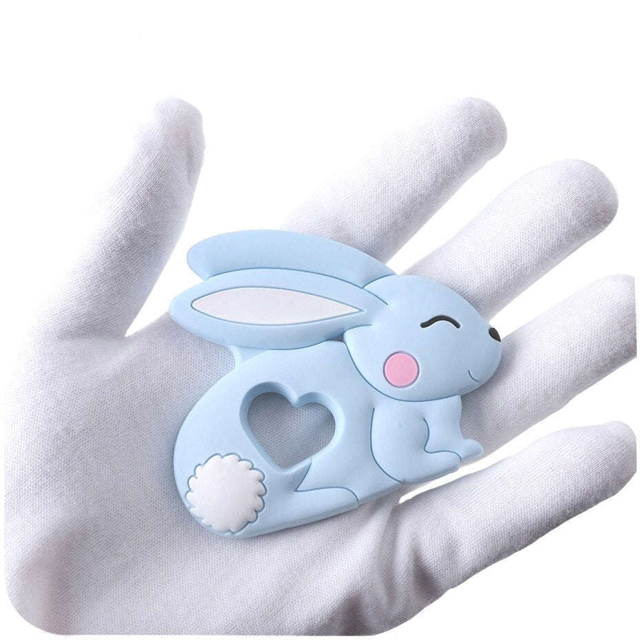 1PCS Baby Silicone Cartoon Pattern Teether Toy