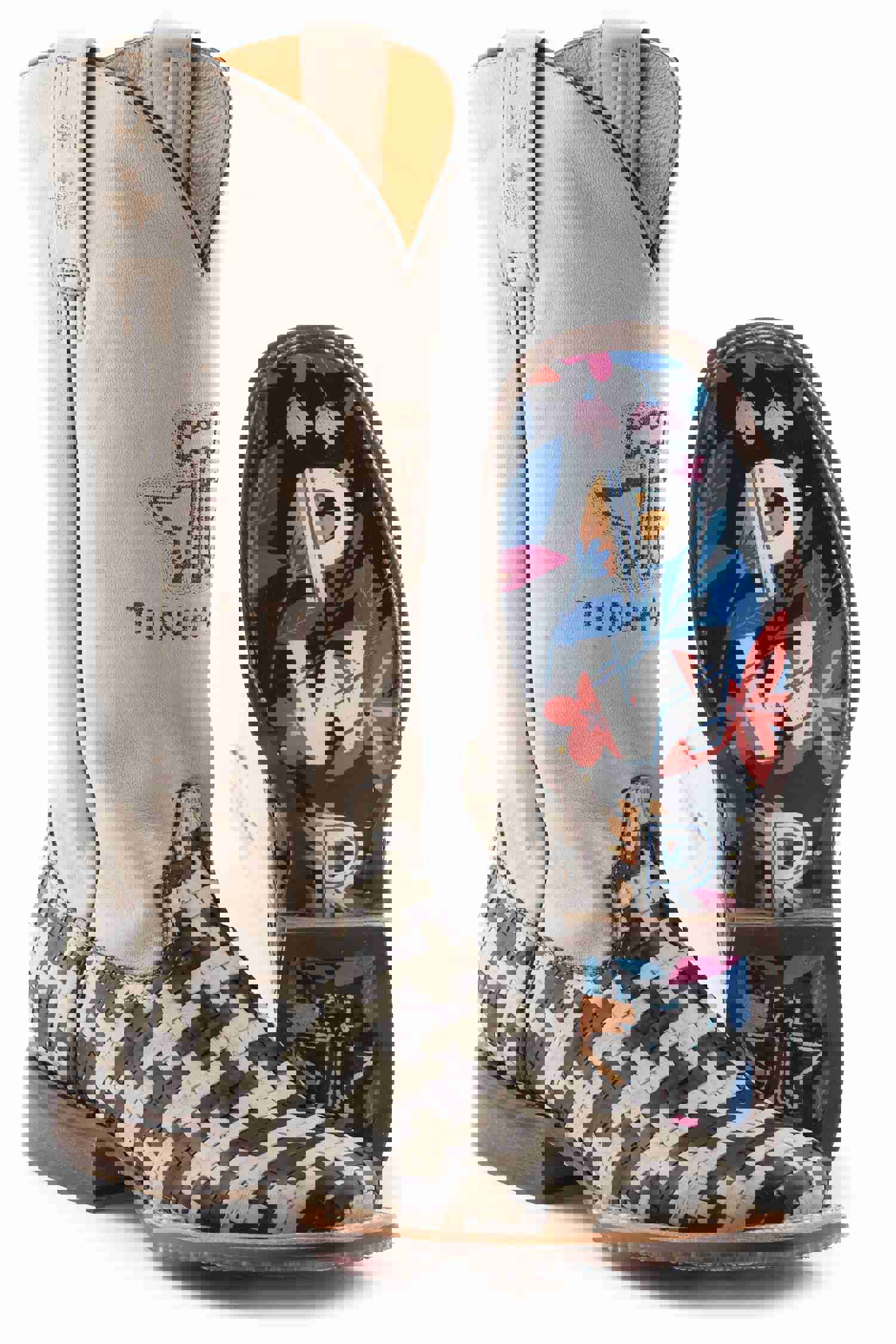 Womens Tin Haul Cowgirl Power Western Square Toe Boot