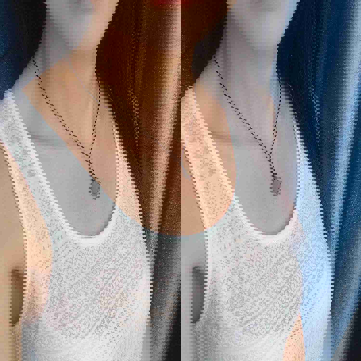 Handmade Smoky Quartz Diamond Pendant Necklace - Root Chakra Healing Adjustable Rope Jewelry