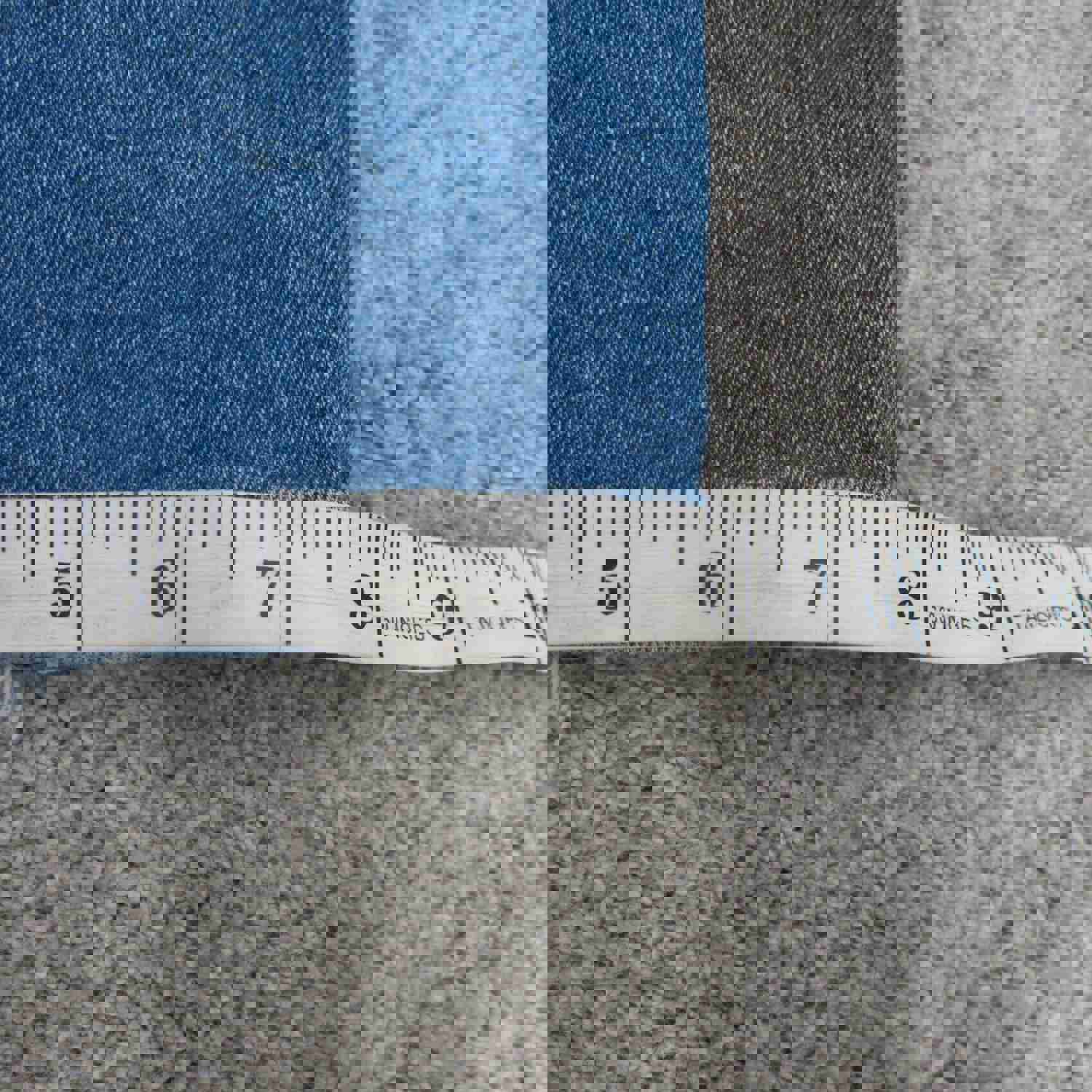 Wrangler Men's Blue Denim Straight Leg Jeans W44XL29 - Lightweight & High Rise