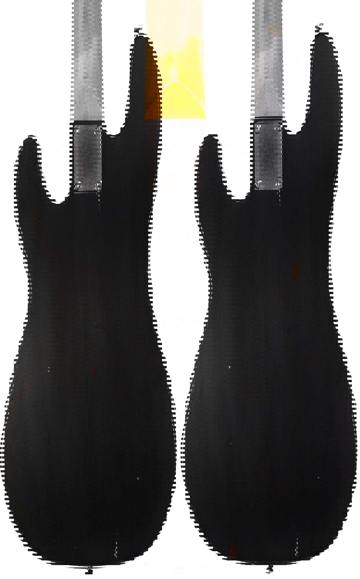 Nash PB-52 Bass Guitar, Black, Light Aging