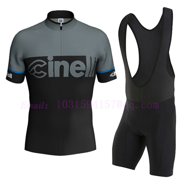Custom Racing Team 2020 Aero Cycling Jersey & Bib Shorts Set for Men