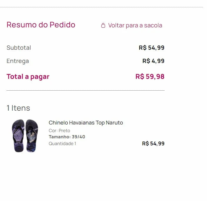 Havaianas Brazil Flip Flops - Naruto & Pokemon Collection (3 Pairs)