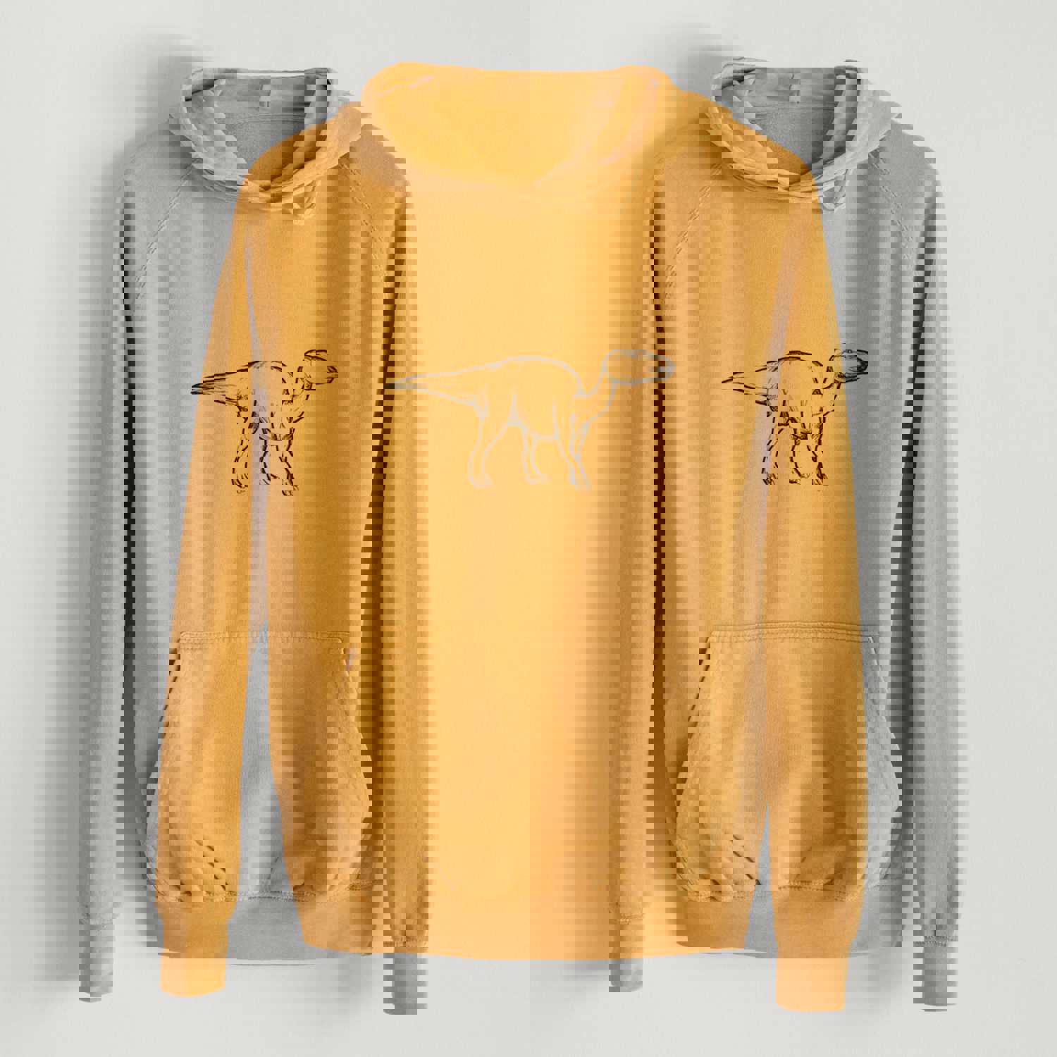 Edmontosaurus Annectens - Mid-Weight Unisex Vintage 100% Cotton Hoodie