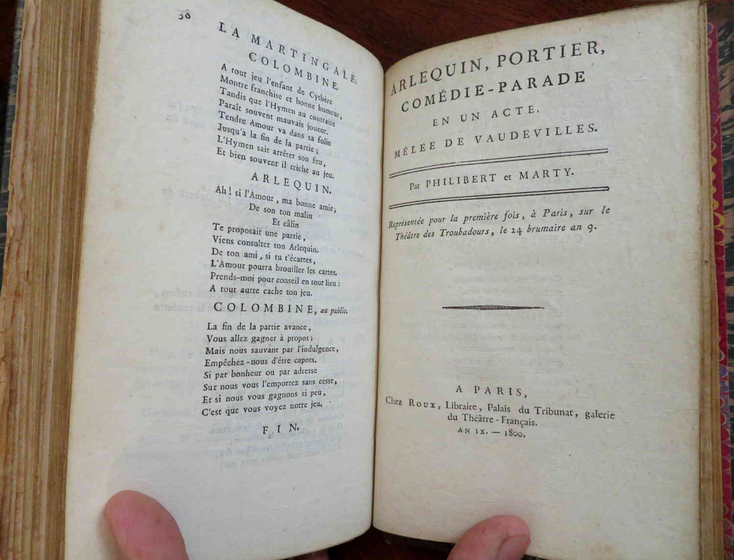Theatre Collection of 12 Early Plays c. 1780s-1801 Sammelband Leather Book