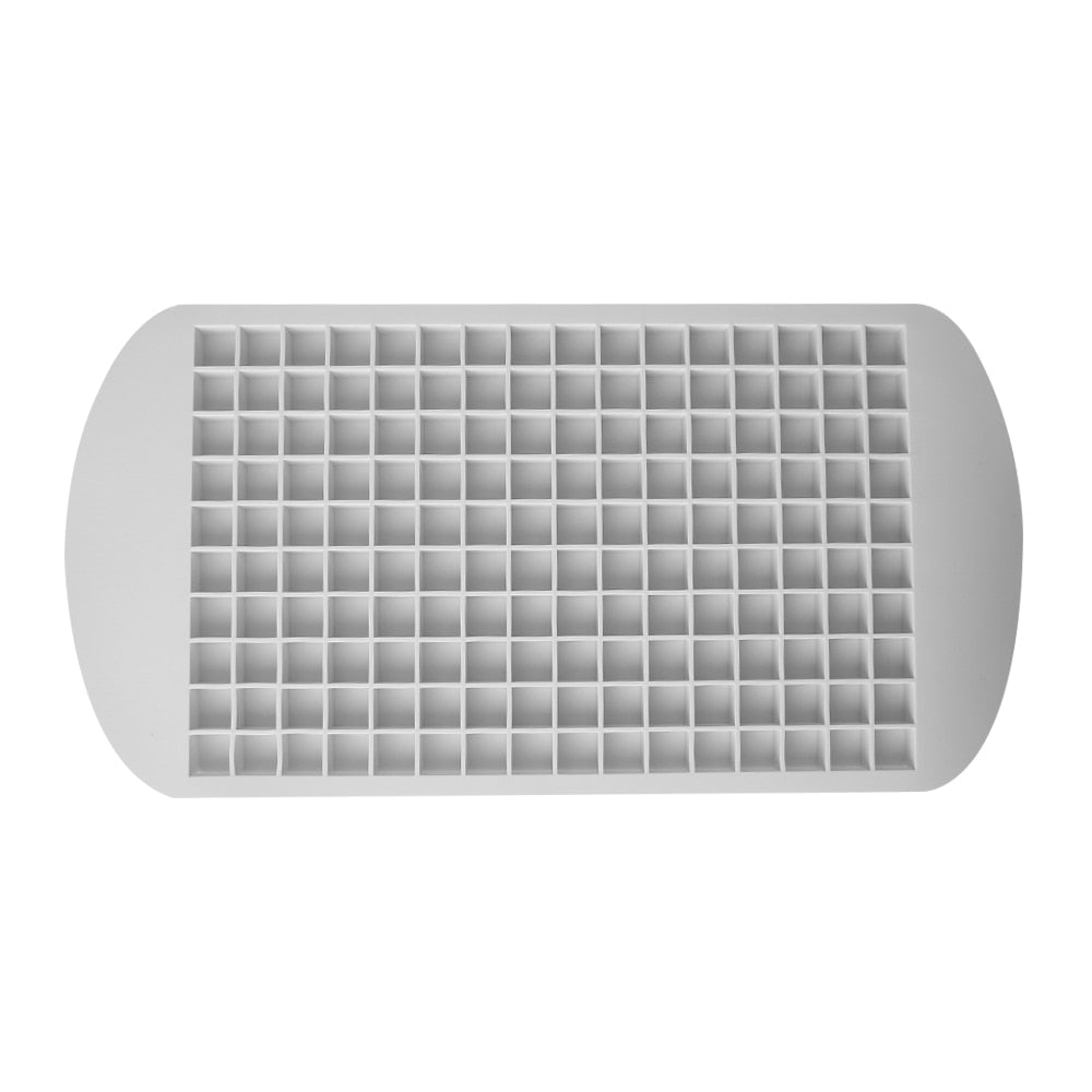 Mini Square Ice Maker Mold - Silicone Foldable Ice Cube Tray for Kitchen, Bar, and Home Use