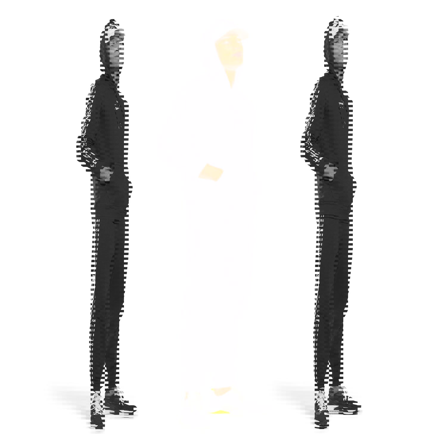 Reebok Men's Tape OTH Fleece Hoodie