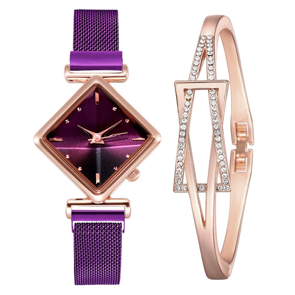 Sacred Geometry Luxury Quartz Watch for Women