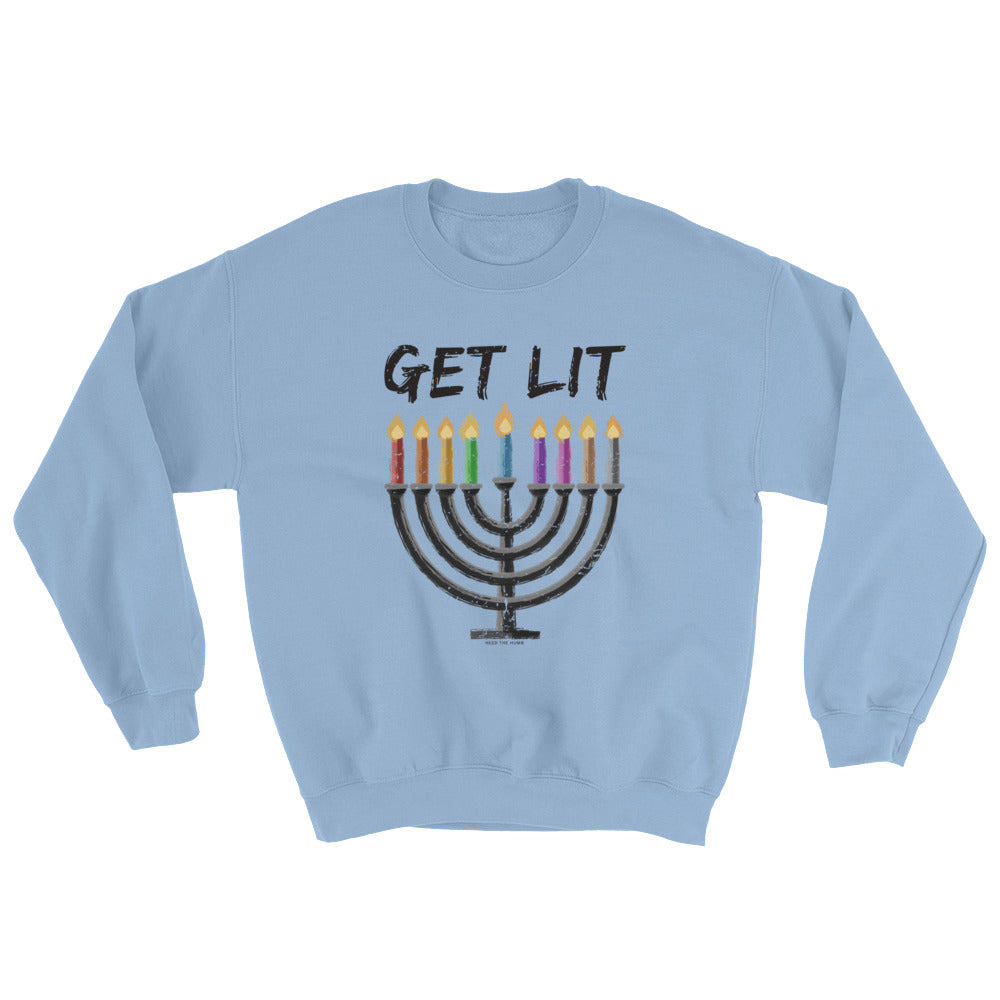 Chanukah - GET LIT Sweatshirt