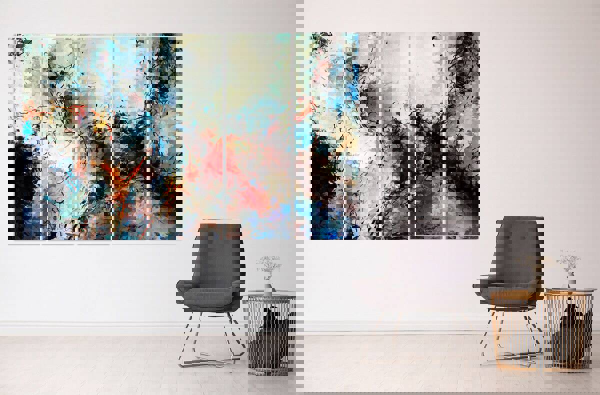 Abstract Canvas Print - Modern Wall Art for Bedroom, Kitchen, and Living Room
