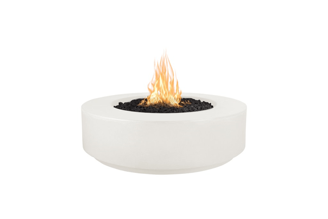 The Outdoor Plus 42 Florence Concrete Fire Pit / 12 Tall