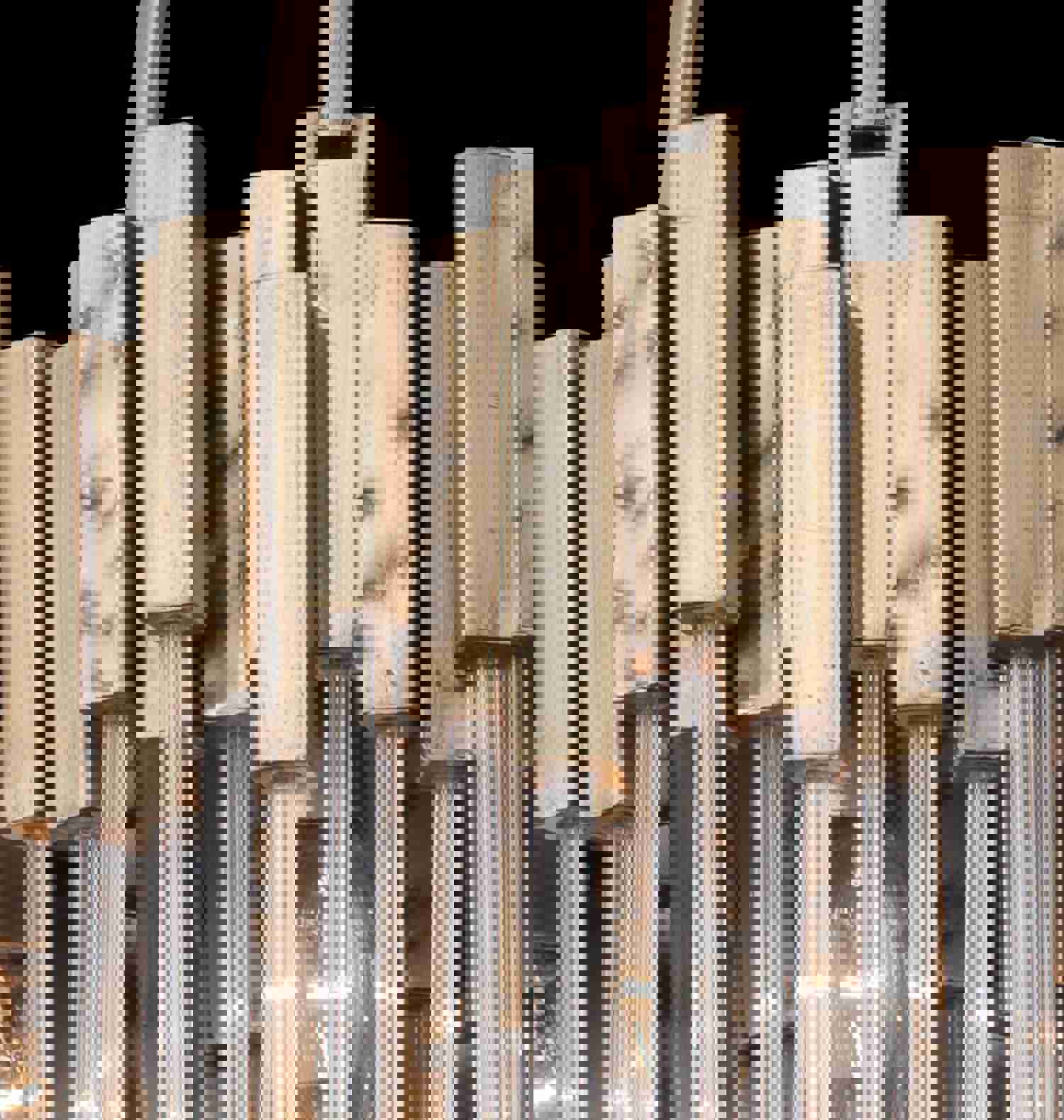 Matrix 9-Lt Pendant - Havana Gold