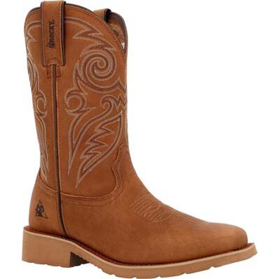 Men's Rocky Monocrepe 12 Western Boot - Cognac