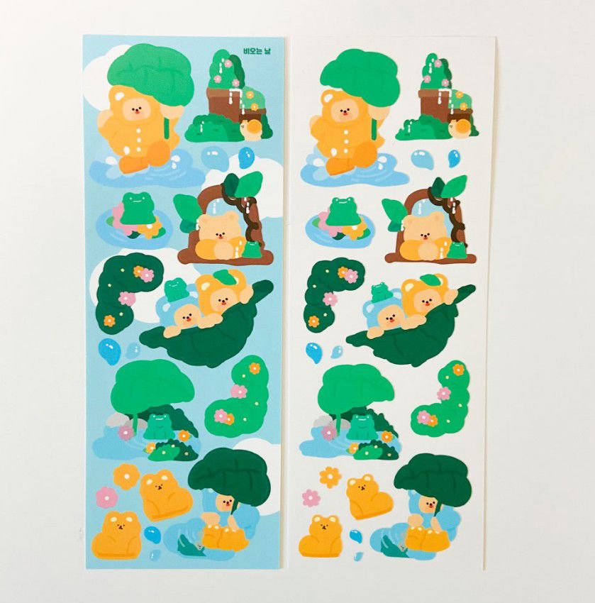 Its raining Sticker - Made in Korea