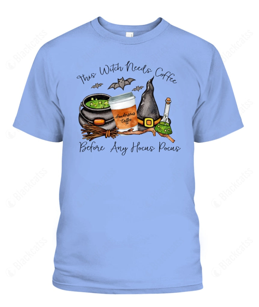 Hocus Pocus Graphic Unisex Cotton T-Shirt