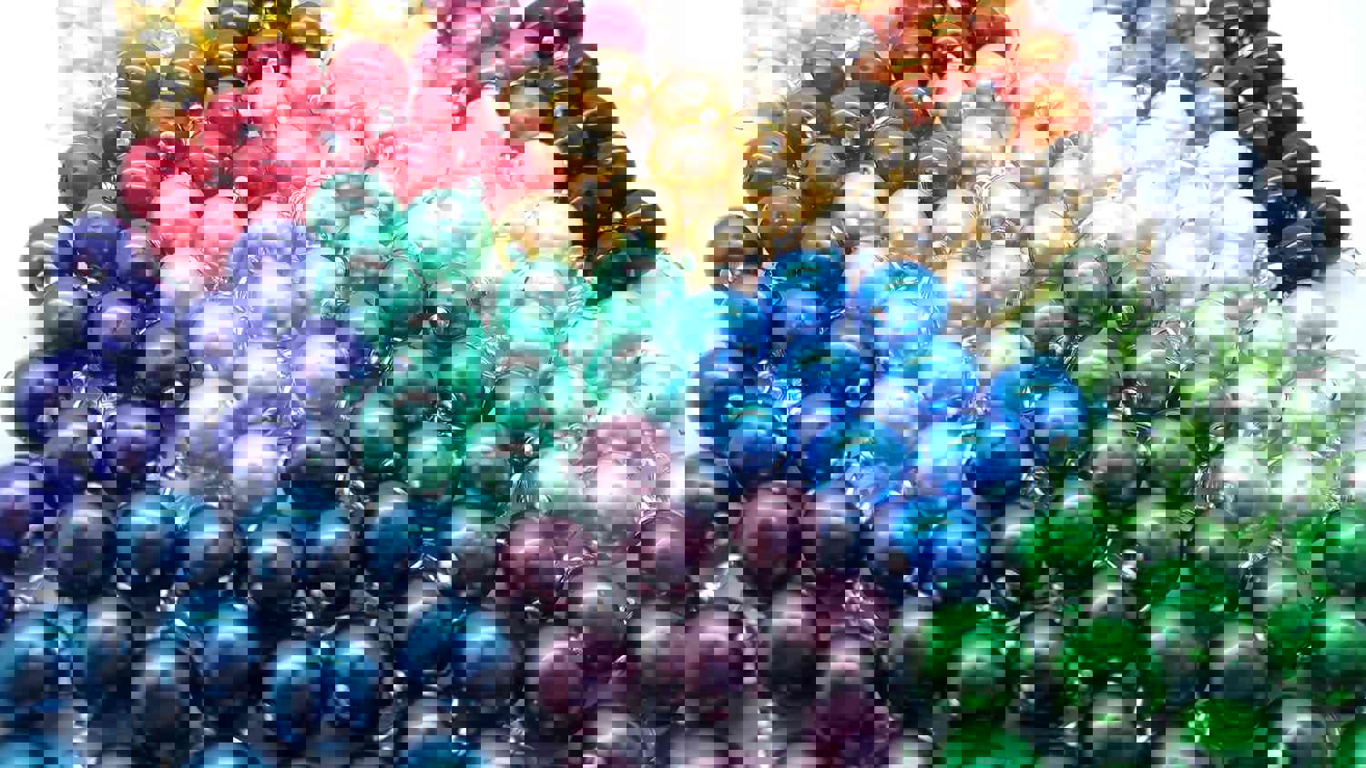8mm Glass Pearl Charms for DIY Jewelry Making