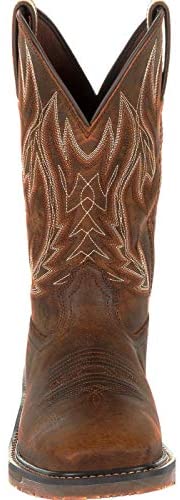 Durango Workhorse Western Work Boot - Size 10(W) - Men's Brown Leather Boot