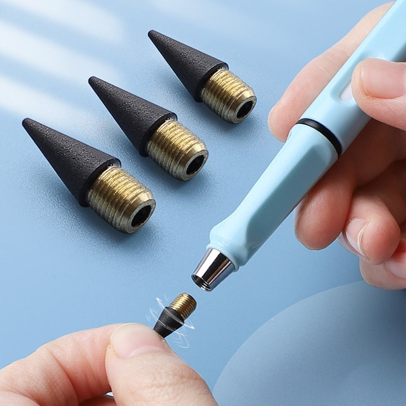 Eternal Pencil - No Ink, Unlimited Writing, Kawaii Stationery for Art & School