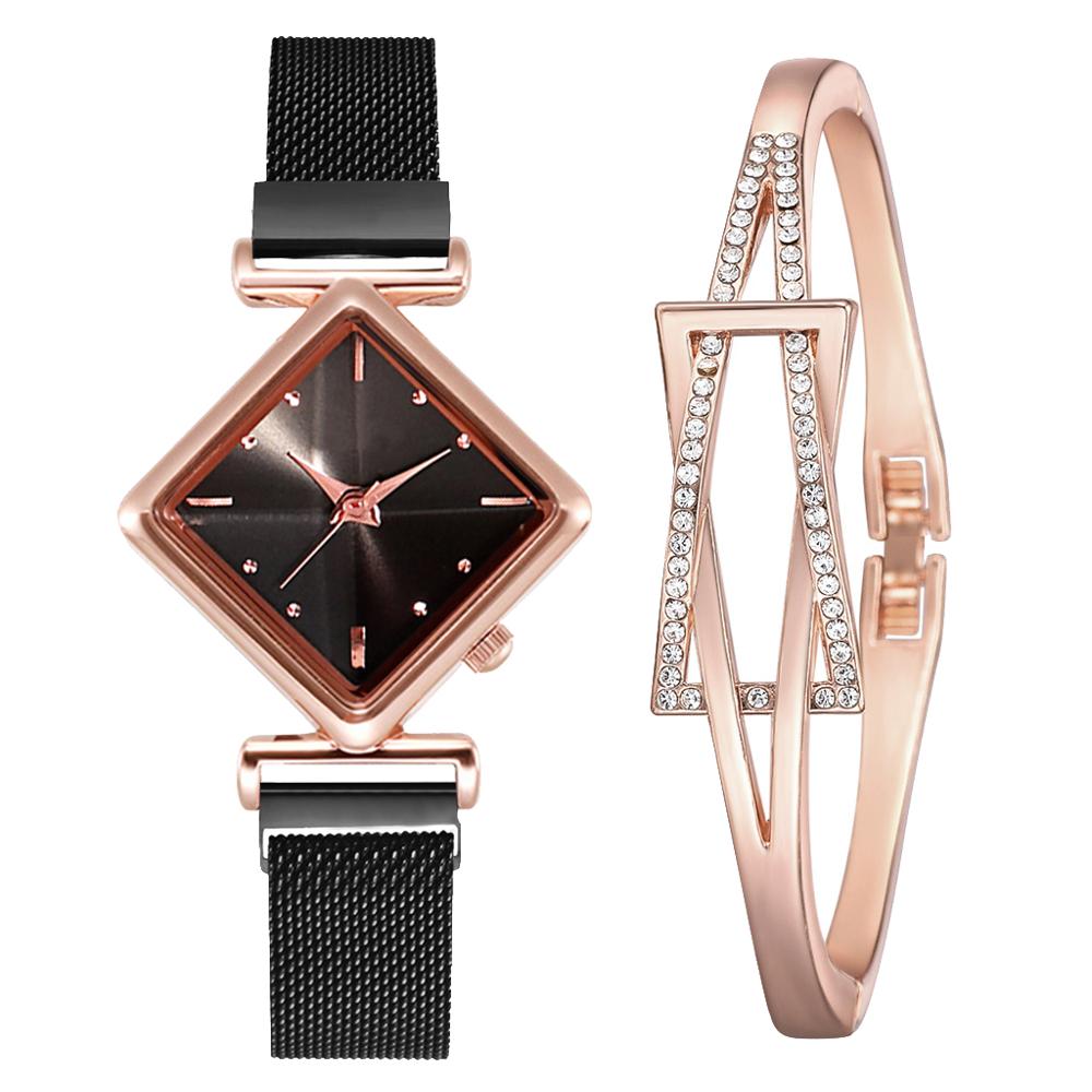 Sacred Geometry Luxury Quartz Watch for Women