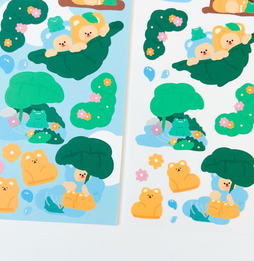 Its raining Sticker - Made in Korea