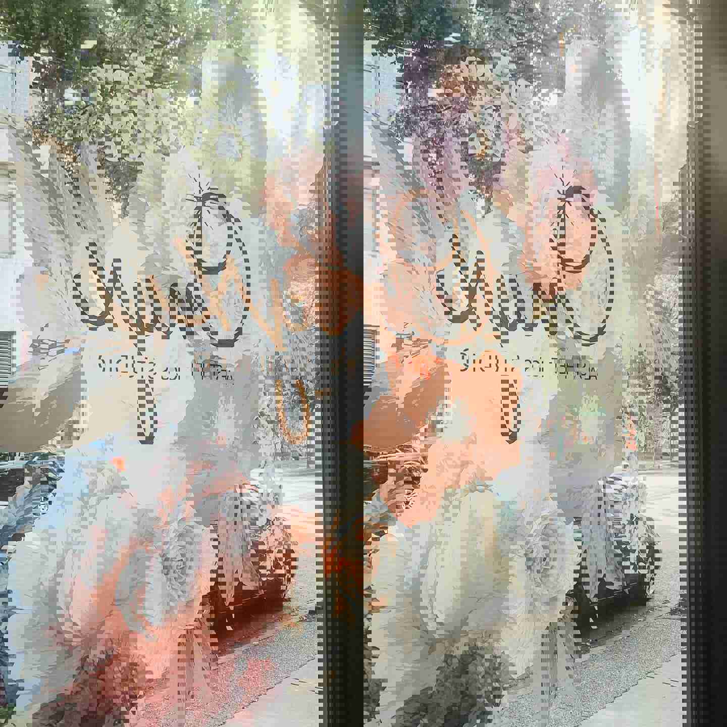 Vintage Floral Window Decals for Stunning Storefronts