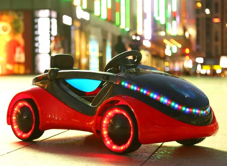 DOPiFiED Tech Rechargeable Remote Control LED Children Electric Toy Car