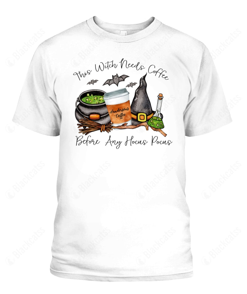 Hocus Pocus Graphic Unisex Cotton T-Shirt