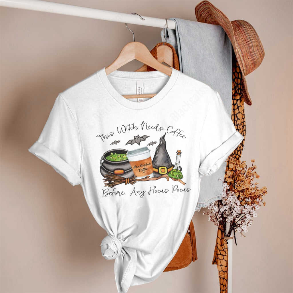 Hocus Pocus Graphic Unisex Cotton T-Shirt