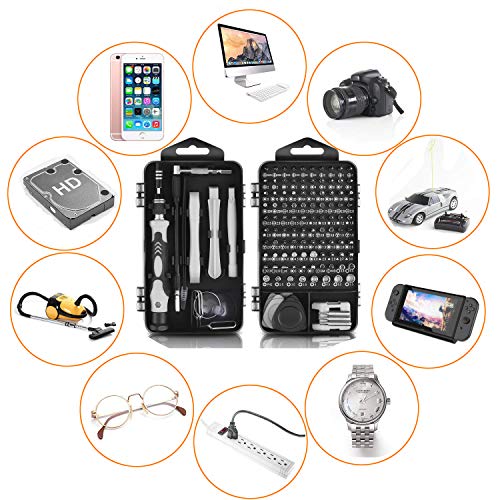Precision Screwdriver Set Magnetic - Mini 124 in1 Professional Screwdriver Tools Set for Electronics Repair