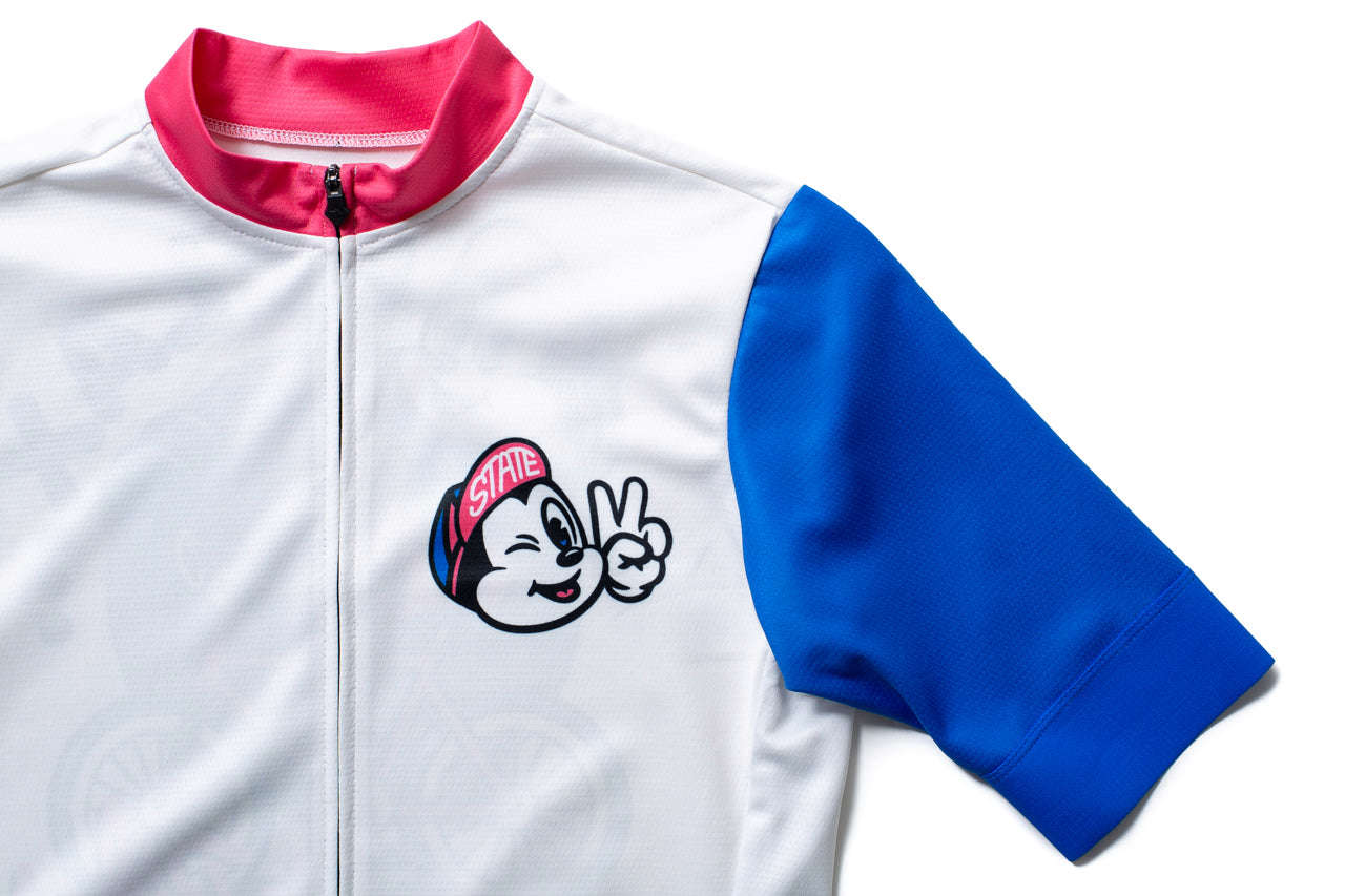 State Bicycle Co. - Relax Jersey - Sustainable Clothing Collection (White)