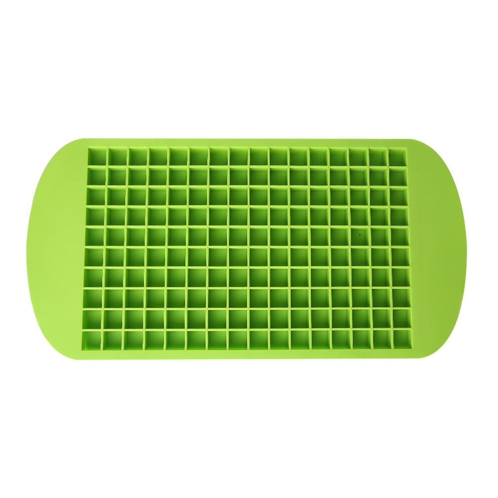 Mini Square Ice Maker Mold - Silicone Foldable Ice Cube Tray for Kitchen, Bar, and Home Use
