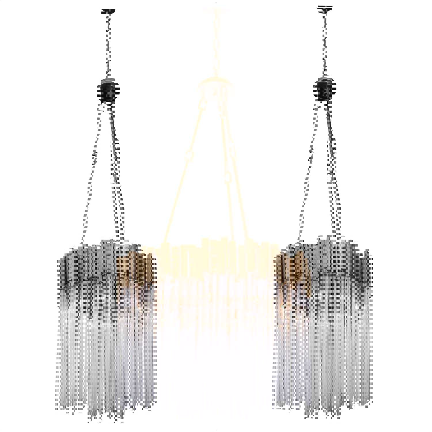 Matrix 9-Lt Pendant - Havana Gold